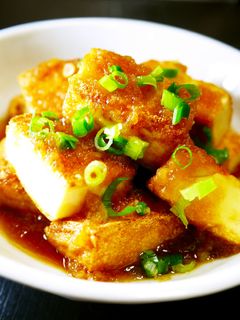 厚揚げステーキ~おろし玉葱ステーキソース-レシピのメイン写真