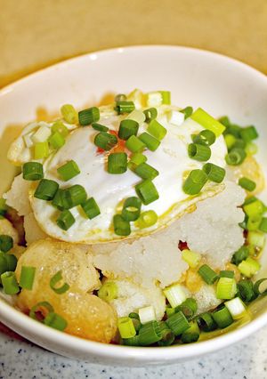 簡単！揚げ出し餅のおろしフライドエッグ-レシピのメイン写真