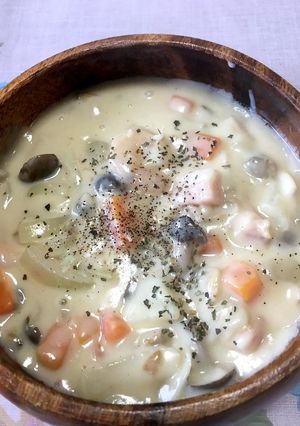 クラムチャウダー-レシピのメイン写真