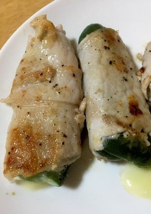 ＊ピーマンの豚肉巻き＊簡単＊-レシピのメイン写真