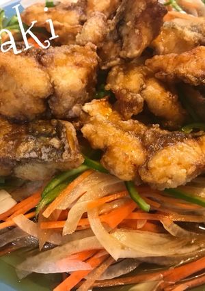 魚の切り身で南蛮酢がけ☆-レシピのメイン写真
