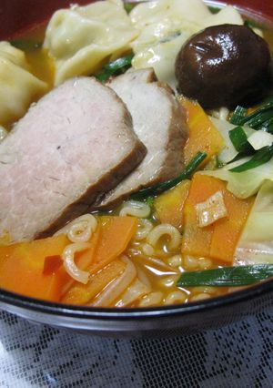 水餃子の辛ラーメン-レシピのメイン写真