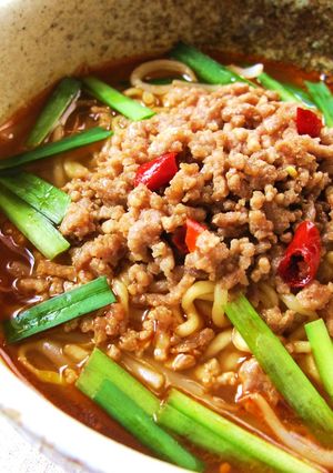 名古屋めし風 台湾 辛ラーメン-レシピのメイン写真