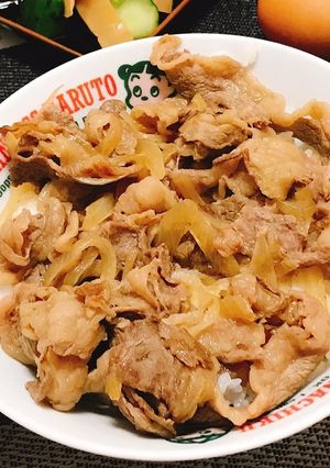 本格！簡単！お家 牛丼-レシピのメイン写真