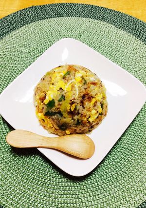 鯖缶でチャーハン-レシピのメイン写真