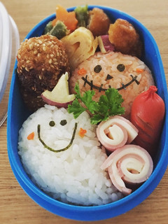 キャラ弁☆ハロウィンのおにぎり弁当-レシピのメイン写真