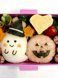 キャラ弁★ハロウィン-レシピのメイン写真