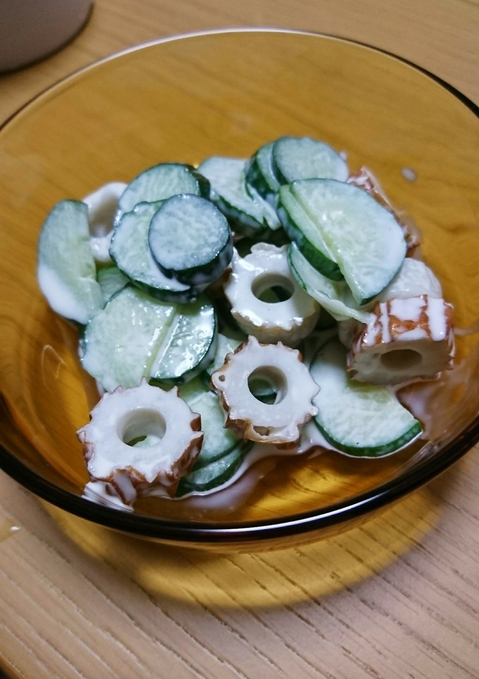きゅうりとちくわのマヨネーズ和え-レシピのメイン写真