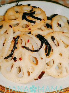 蓮根の塩昆布バター炒め-レシピのメイン写真