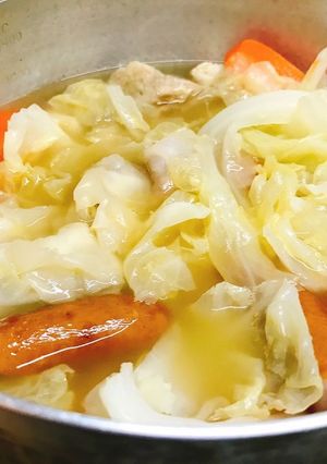 即席！ 野菜たっぷりスープ-レシピのメイン写真