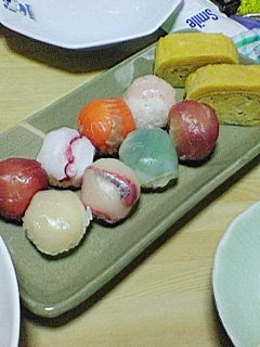 ちょっとしたお祝いに手まり寿司-レシピのメイン写真