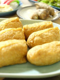 白ごまたっぷりいなり寿司-レシピのメイン写真
