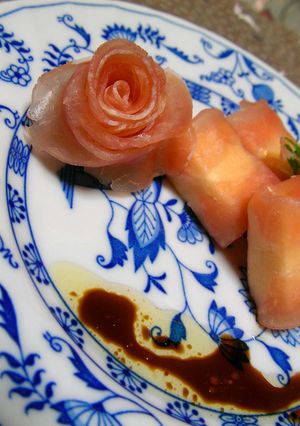 生ハムとチーズでラクラク前菜☆バラハム付-レシピのメイン写真