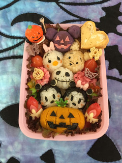 ハロウィン ツムツム キャラ弁-レシピのメイン写真