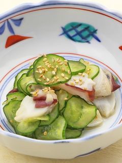 たこときゅうりの酢の物-レシピのメイン写真