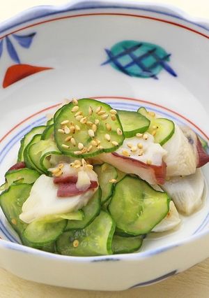 たこときゅうりの酢の物-レシピのメイン写真