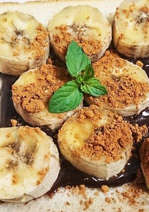 簡単トースト~☆生チョコシナモンバナナ-レシピのメイン写真