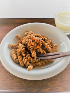 5分でできる手作りおやつ☆マカロニきな粉-レシピのメイン写真