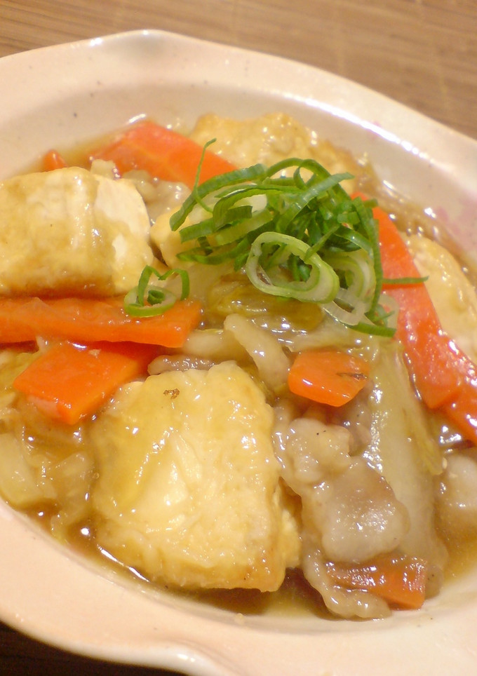 豆腐と白菜の中華風とろり煮-レシピのメイン写真