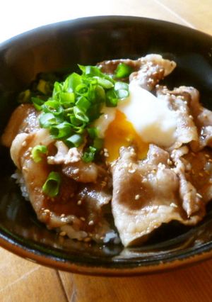 お一人様♡甘辛豚丼♪-レシピのメイン写真
