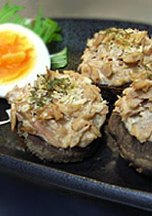 椎茸とツナのグリル-レシピのメイン写真