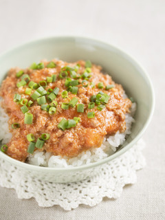 とまと豆乳丼-レシピのメイン写真
