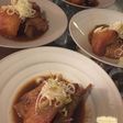 梨料理その2~スペアリブと梨の煮込み