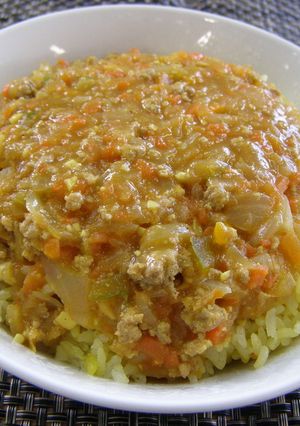 学校給食 ドライカレー-レシピのメイン写真