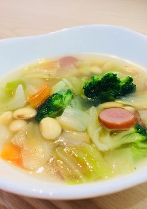 野菜たっぷり♪ごろごろ具だくさんスープ-レシピのメイン写真