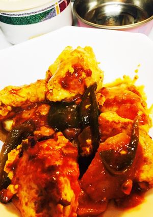 鶏ひき肉と豆腐の野菜ハンバーグ-レシピのメイン写真