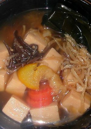 高野豆腐＆切り干し大根＆きくらげの煮物-レシピのメイン写真
