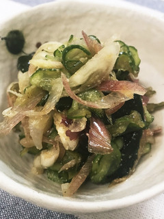 【簡単】きゅうりとミョウガの中華風酢の物-レシピのメイン写真