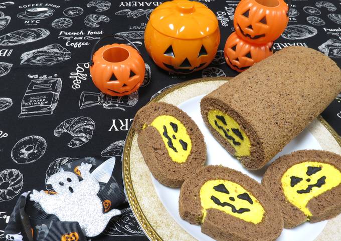 ハロウィン】かぼちゃのロールケーキ♪ by パンダワンタン 【クックパッド】 簡単おいしいみんなのレシピが392万品