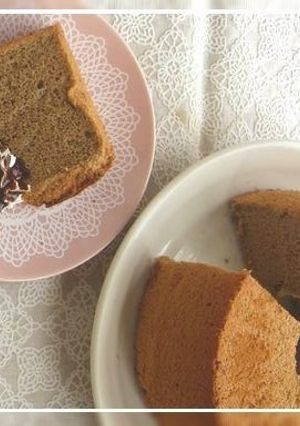 メープルラテ✿ふわふわシフォンケーキ-レシピのメイン写真