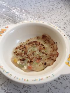 離乳食後期 卵なし お好み焼き-レシピのメイン写真