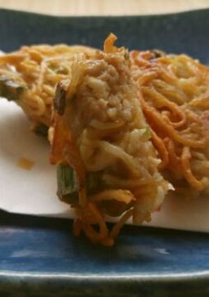 【リメイク】揚げ焼きソーメン-レシピのメイン写真