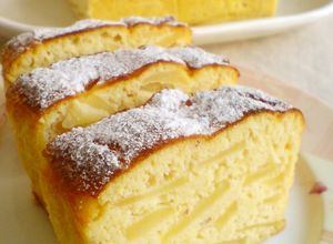 ノンオイル☆ノン小麦粉☆おから林檎ケーキ-レシピのメイン写真