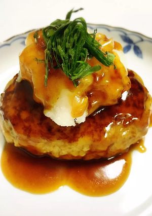 簡単♪本格和風ハンバーグ♡-レシピのメイン写真