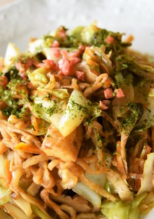 グルテン＆糖質カット！千切大根の焼きそば-レシピのメイン写真