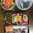 小松菜と牛肉のカレー炒め弁当