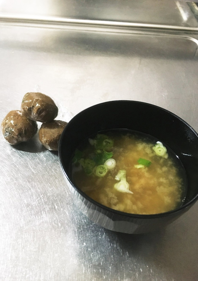簡単朝食用の味噌汁の素-レシピのメイン写真