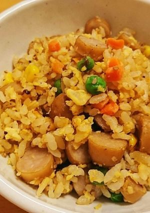 簡単にパラパラ！お子様チャーハン-レシピのメイン写真
