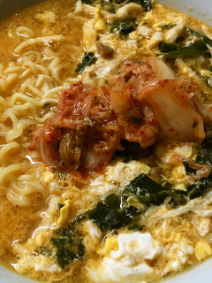 ふんわり卵とじ辛ラーメン-レシピのメイン写真