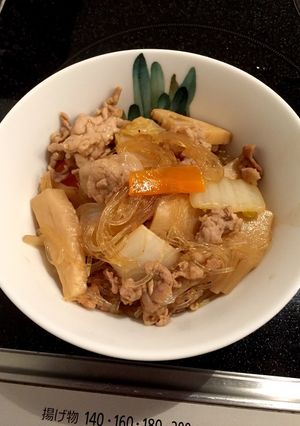 豚肉と野菜の春雨炒め-レシピのメイン写真