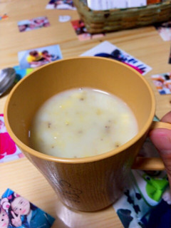 ズボラすぎ?ミキサー不使用バナナジュース-レシピのメイン写真