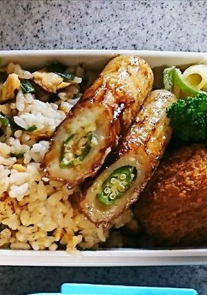 オクラ竹輪のオイマヨ炒め-レシピのメイン写真