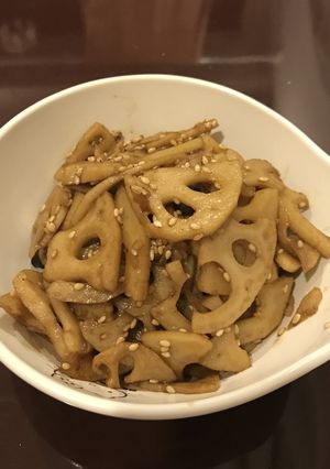 きんぴらレンコン-レシピのメイン写真