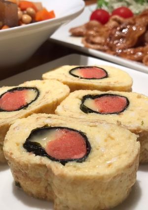 明太チーズ卵焼き-レシピのメイン写真
