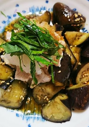 焼きナス 豚と大根おろしのせ-レシピのメイン写真