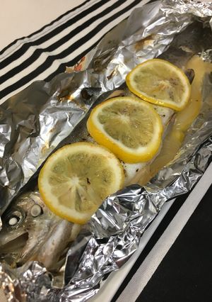 ニジマスのホイル焼き-レシピのメイン写真